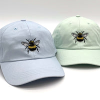 Load image into Gallery viewer, Embroidered Motif Cap - Bumblebee
