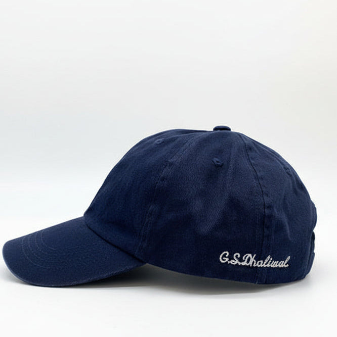 Personalised Discreet Script Embroidered Cap | Suzy Dreams