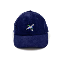 Load image into Gallery viewer, Embroidered Motif Corduroy Cap - Duck
