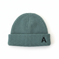 Load image into Gallery viewer, Personalised Embroidered Letter Fisherman Beanie
