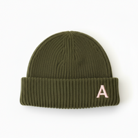 Load image into Gallery viewer, Personalised Embroidered Letter Fisherman Beanie
