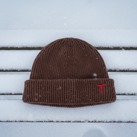 Load image into Gallery viewer, Personalised Embroidered Letter Fisherman Beanie
