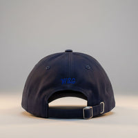 Load image into Gallery viewer, Personalised Embroidered Co-ordinates Cap Navy Back
