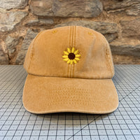 Load image into Gallery viewer, Embroidered Motif Cap - Sunflower
