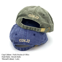 Load image into Gallery viewer, Vintage Canvas Wedding Party Cap
