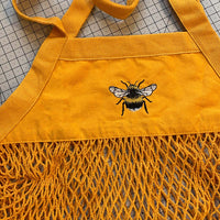 Load image into Gallery viewer, Motif Embroidered Mesh Shopper
