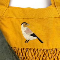 Load image into Gallery viewer, Motif Embroidered Mesh Shopper
