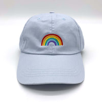 Load image into Gallery viewer, Embroidered Rainbow Motif Cap
