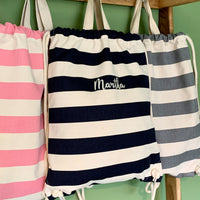 Load image into Gallery viewer, Personalised Drawstring Backpack
